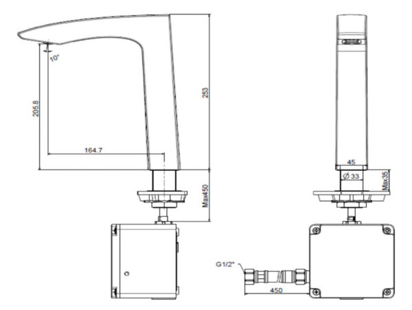 ban ve ky thuat voi chau lavabo american standard wf 8507 ac cam ung co cao lanh