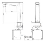 ban ve ky thuat voi chau lavabo american standard wf 8510 ac dc cam ung co cao lanh