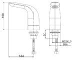 ban ve ky thuat voi chau lavabo american standard wf 8831 selectronic dc cam ung lanh pin