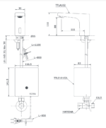 ban ve ky thuat voi chau lavabo toto ttla102 ttle101e2l hap004a cam ung gan banchau