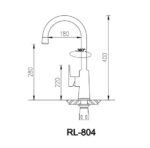 ban ve ky thuat voi chau rua bat roslerer rl 804