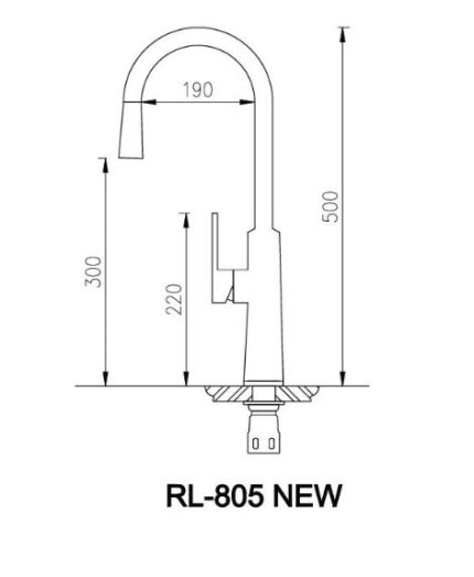 ban ve ky thuat voi chau rua bat roslerer rl 805 new