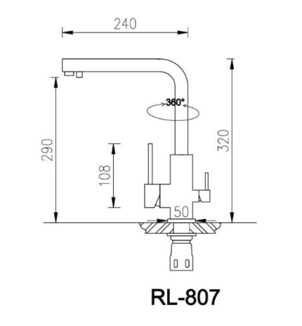 ban ve ky thuat voi chau rua bat roslerer rl 807