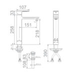 ban ve ky thuat voi lavabo nong lanh cao co american standard acacia e wf 1302ffas1302