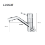 ban ve ky thuat voi rua bat caesar k745c nuoc lanh