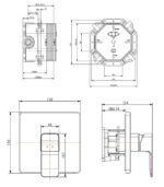 ban ve ky thuat voi sen am tuong american standard wf 1322 dong acacia evolution