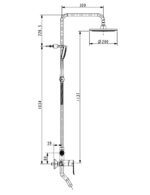 ban ve ky thuat voi sen cay american standard wf 9088 dong neo modern