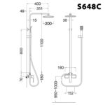 ban ve ky thuat voi sen cay caesar s648c nong lanh