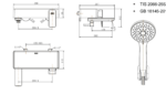 ban ve ky thuat voi sen tam american standard wf 1311 acacia e