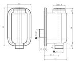 ban ve ky thuat voi sen tam american standard wf t825 dong easyflo lanh