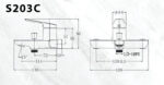 ban ve ky thuat voi sen tam caesar s203c nong lanh