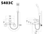 ban ve ky thuat voi sen tam caesar s403c nong lanh