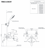 ban ve ky thuat voi sen tam toto tbg11302v nong lanh