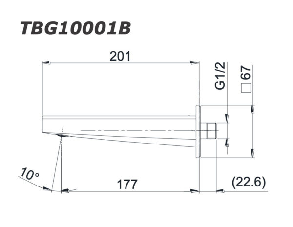 ban ve ky thuat voi xa bon tam toto tbg10001b sen am tuong gb