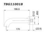 ban ve ky thuat voi xa bon tam toto tbg11001b sen am tuong gf
