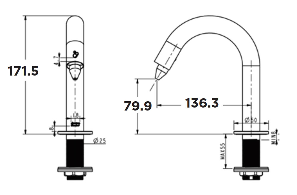 Bản-vẽ-kỹ-thuật-Vòi-xà-phòng-American-Standard-WF-8102-cảm-ứng