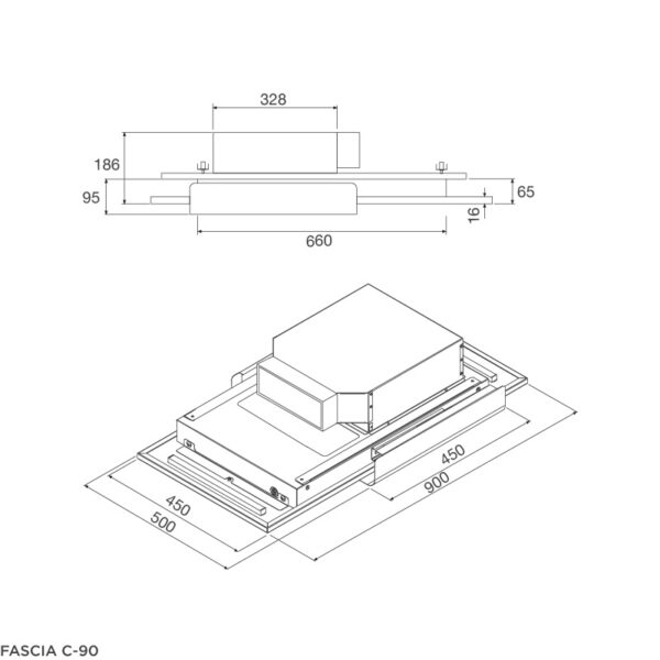ban ve may hut mui am tran malloca fascia c 90 90cm