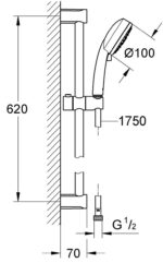 ban ve tay sen va thanh truot grohe new tempesta cosmo 27787002