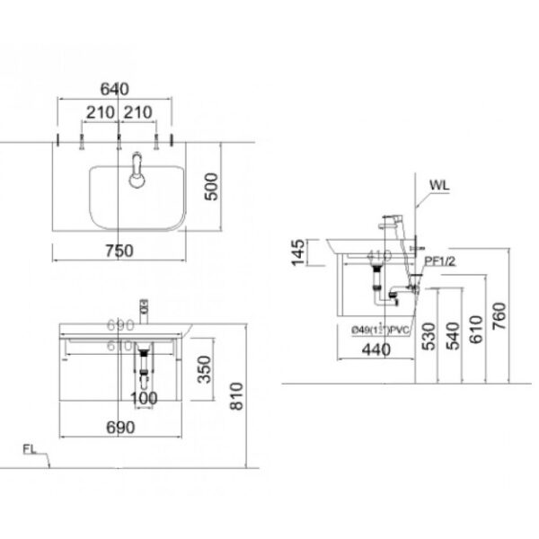 ban ve tu lavabo caesar lf5374 eh05374a 1000x1000