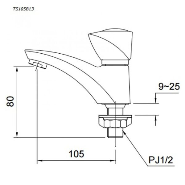 ban ve voi chau rua mat lavabo toto ts105b13