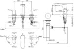 ban ve voi gan chau lavabo toto tlg01201b