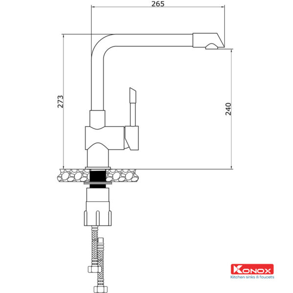 ban ve voi rua bat nong lanh konox kn1205