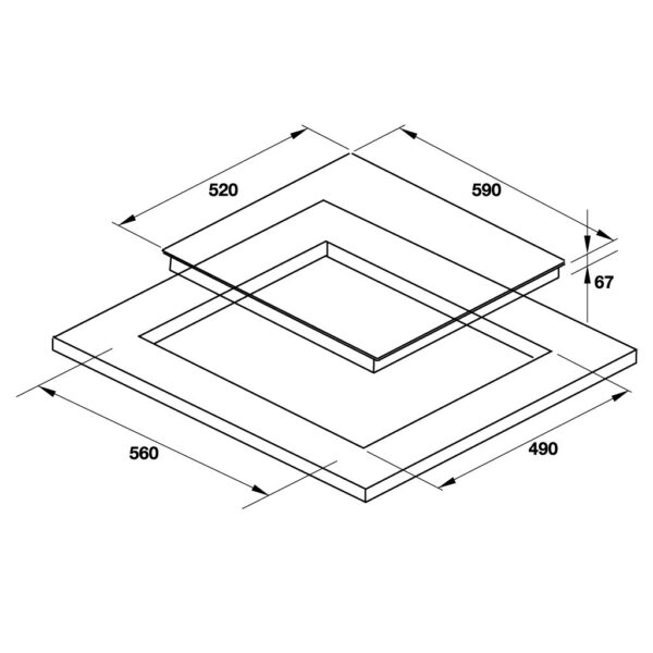bep hong ngoai ba hafele hc r603d 53601901 2