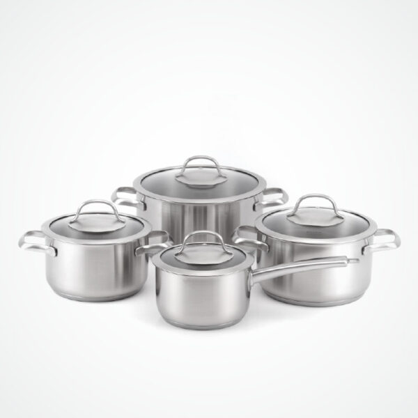 Bộ nồi inox MALLOCA SA-4002 8 món