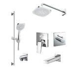 Bộ sen âm tường TOTO TBW02003A TBV02103B TBN01102B TBG10304VA TBN01001B TBW02005V TBW02011B TBG10001B TBW02013B 3 đường nước nóng lạnh