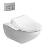 Bồn cầu thông minh INAX AC-23P CW-H18VN treo tường nắp điện tử