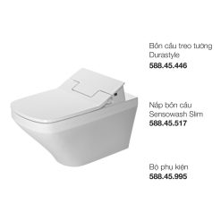 bon cau treo tuong hafele durastyle sensowash 58845385 nap rua dien tu