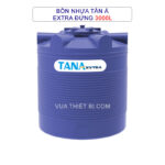 Bồn nước nhựa TÂN Á Extra 3000 lít đứng EX-3000Đ