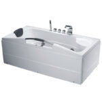 Bồn tắm Caesar MT3370LS/RS chân yếm massage 1.7M