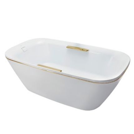 Bồn tắm TOTO PJY1886HPWMGE#GW lập thể đá cẩm thạch GALALATO 1.8M