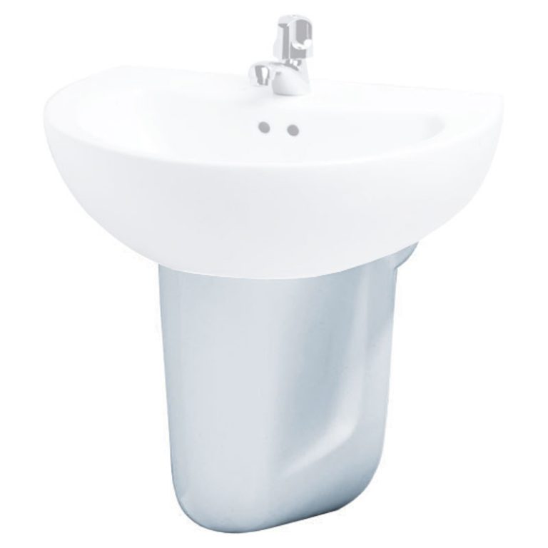 chan chau rua mat lavabo caesar p2441 lung treo tuong
