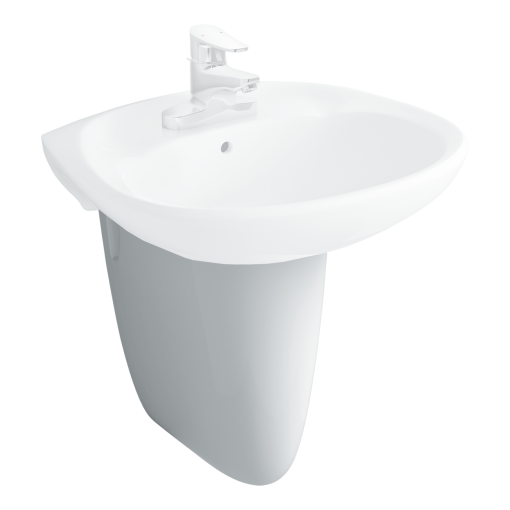 Chân Chậu lavabo INAX L-284VC lửng treo tường