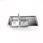 chau rua bat inox 304 son ha s105d s105x 2 ho 1 ban 1