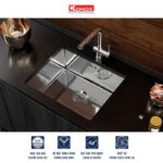 chau rua bat inox konox kn5444su 1