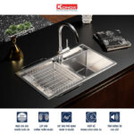 chau rua bat inox konox kn7847do 1