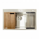 chau rua bat inox konox kn8050ts