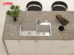 chau rua bat inox konox kn8245do 4