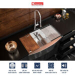 chau rua bat inox konox kn8451da 1