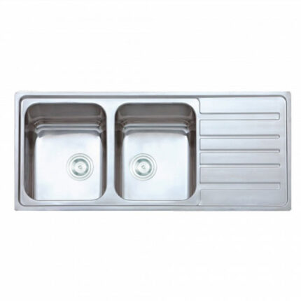 Chậu rửa bát inox KONOX Artusi KS11650 1D 2 hố 1 bàn