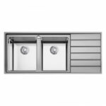 chau rua bat inox konox ks11650 2b ban phai