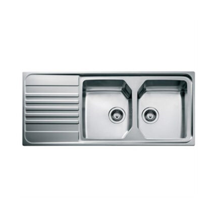 Chậu rửa bát inox TEKA PREMIUM 2B 1D dương bàn 2 hố 1 bàn
