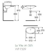 chau rua lavabo dat ban american standard wp f509 dong la vita 2