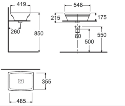 chau rua lavabo dat ban american standard wp f616 dong nobile 2