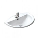chau rua lavabo inax l 2396v am ban duong vanh 1
