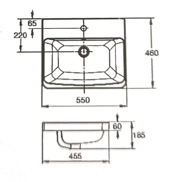 chau rua mat lavabo american standard wp f417 am ban dong acacia e 2