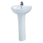 chau rua mat lavabo caesar l2150 p2445 treo tuong chan dai